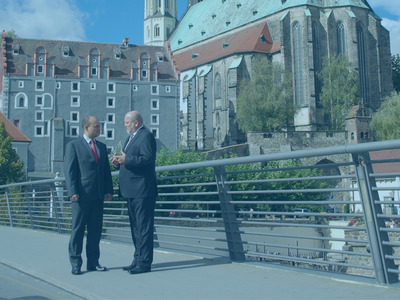 Razem i do przodu – nadburmistrz Görlitzer i burmistrz Zgorzelca ręka w rękę